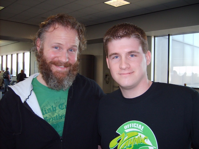 Morgan Spurlock and Colin Devroe in Newark New Jersey