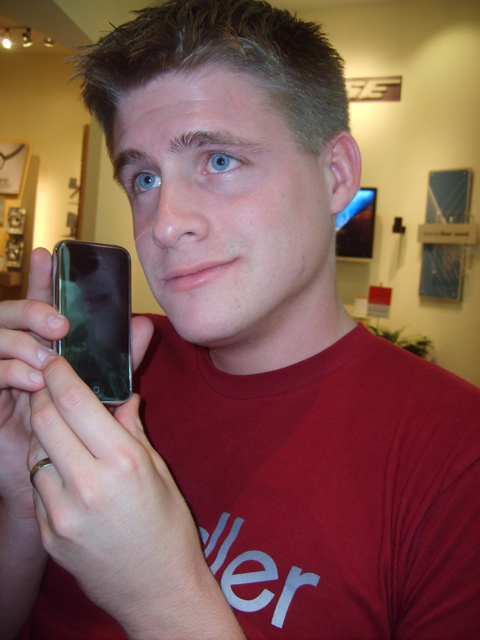 Me with my original iPhone