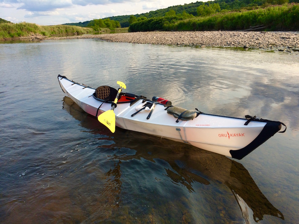 Oru Kayak in Prompton State Park