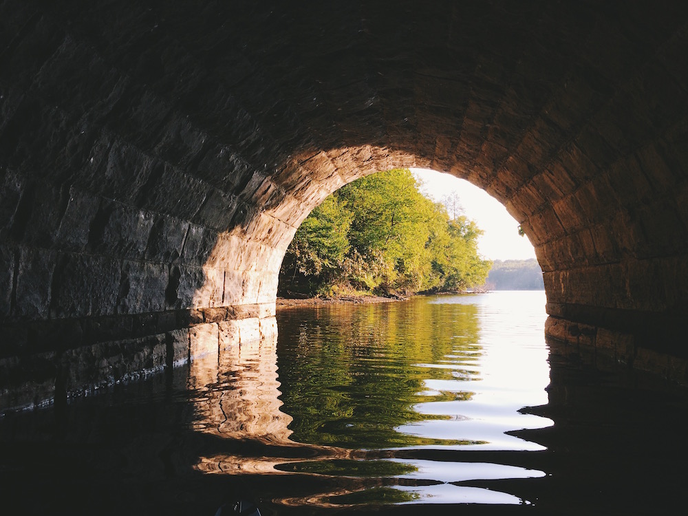 A bridge in Keenlake Campground