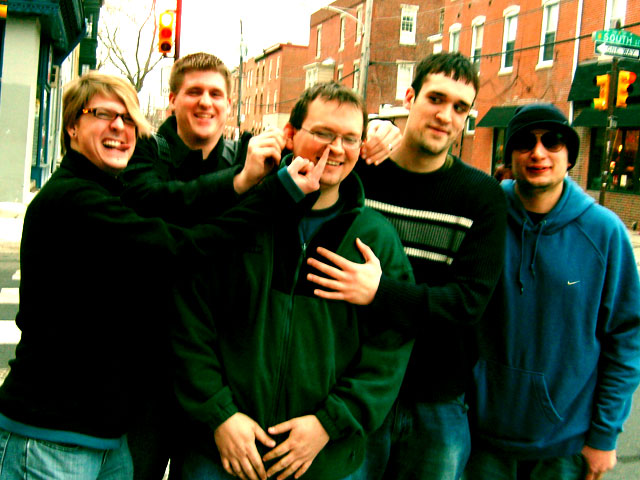 Mike Stickel, Colin Devroe, Matt Regula, Chris Fehnel, Timmy Dunn in Philadelphia