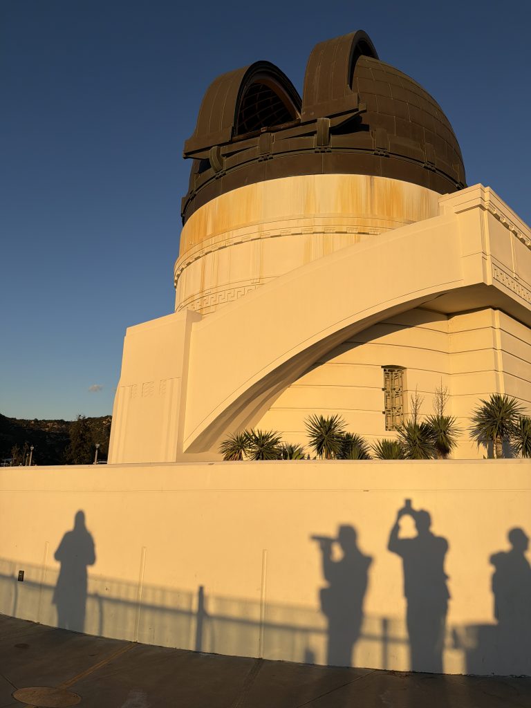 One of Griffith's telescope towers.