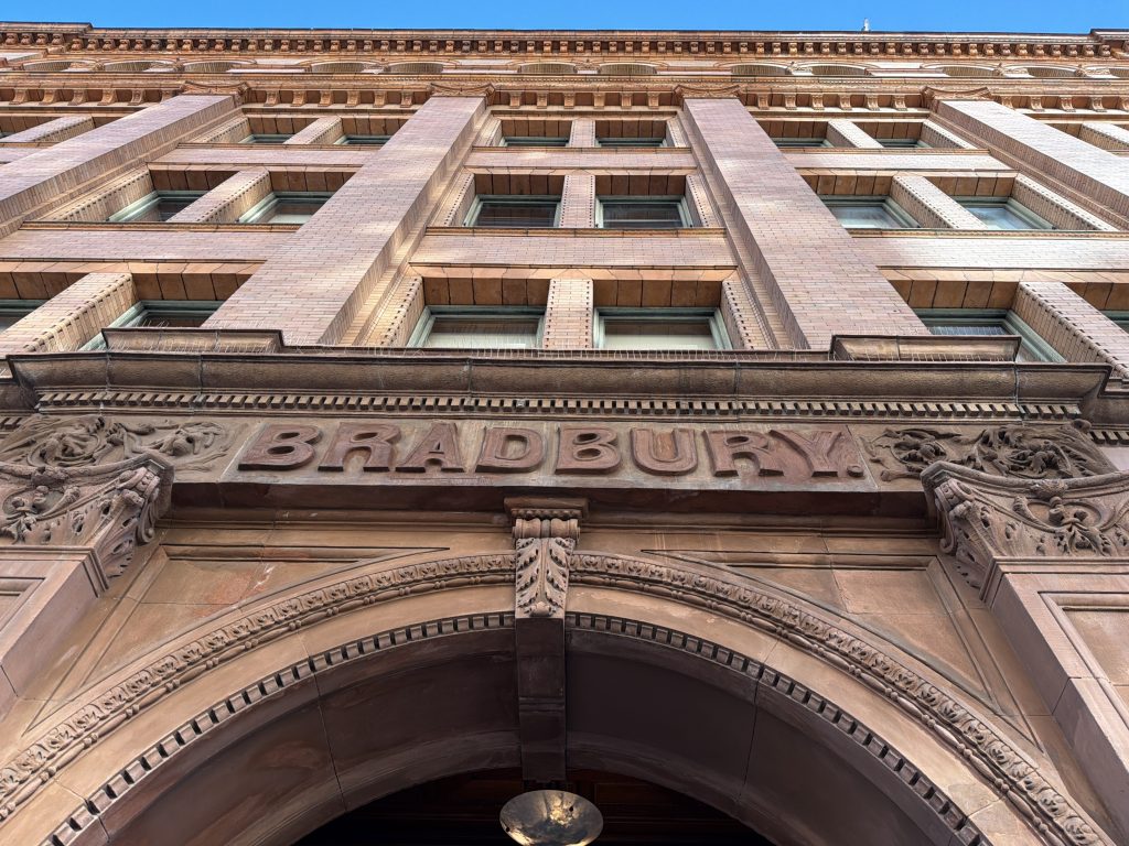 The Bradbury building.